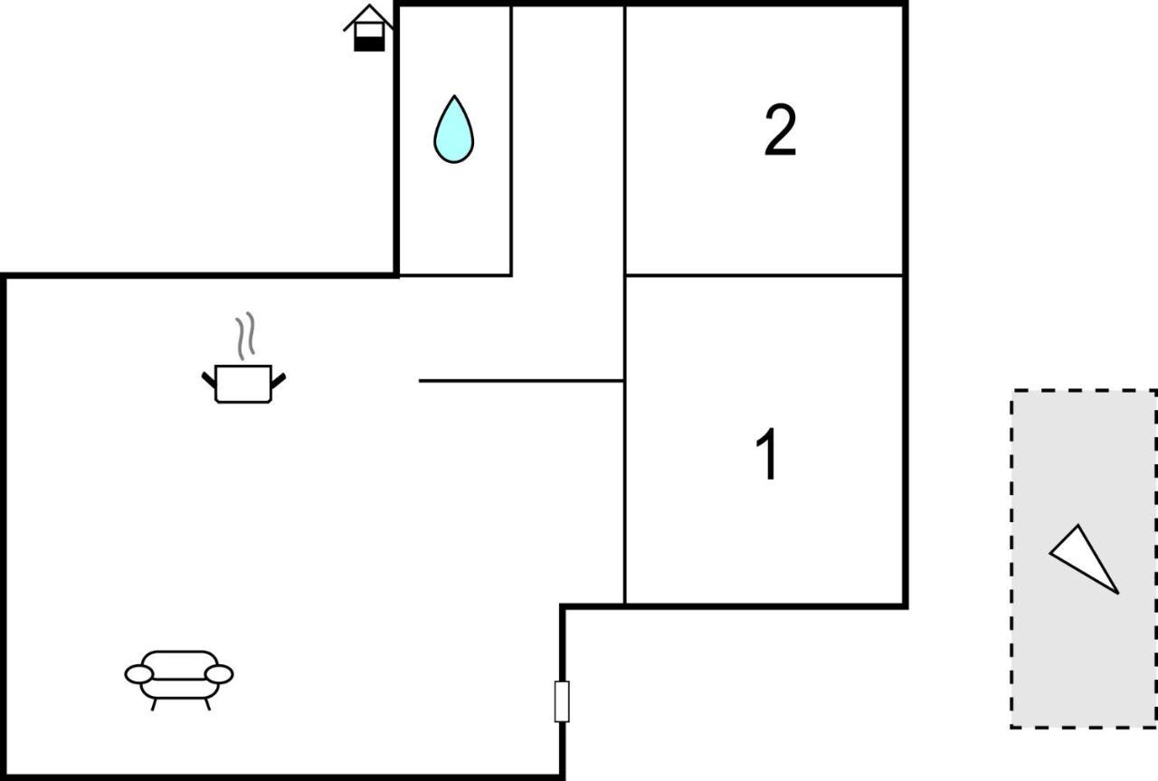 2 Bedroom Cozy Apartment In Omisalj Bagian luar foto